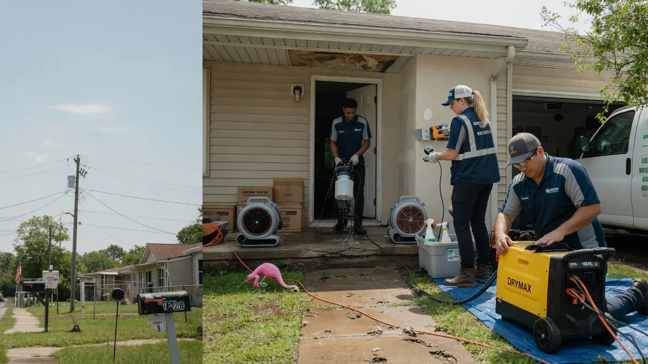Storm Damage Water Removal in Gotebo, OK near me